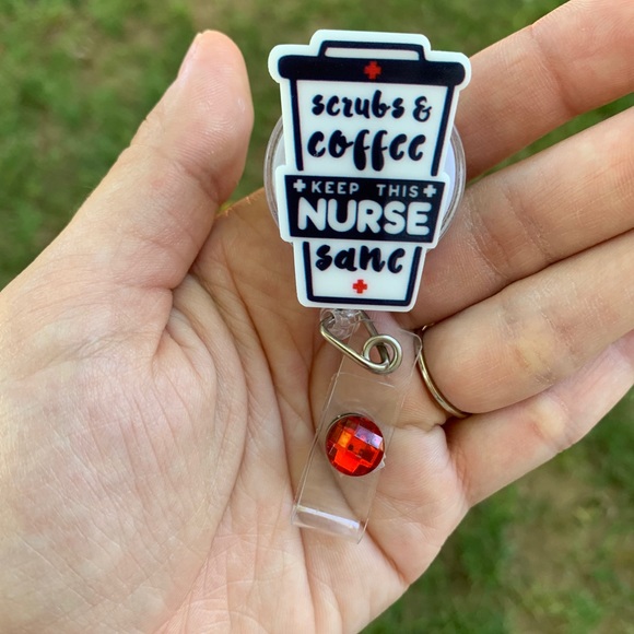 Coffee ☕️ Badge Holder - Picture 4 of 6